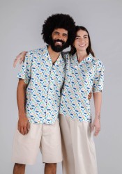 Hawaii-Hemd Brava Fabrics Knight Rider KITT Aloha Shirt