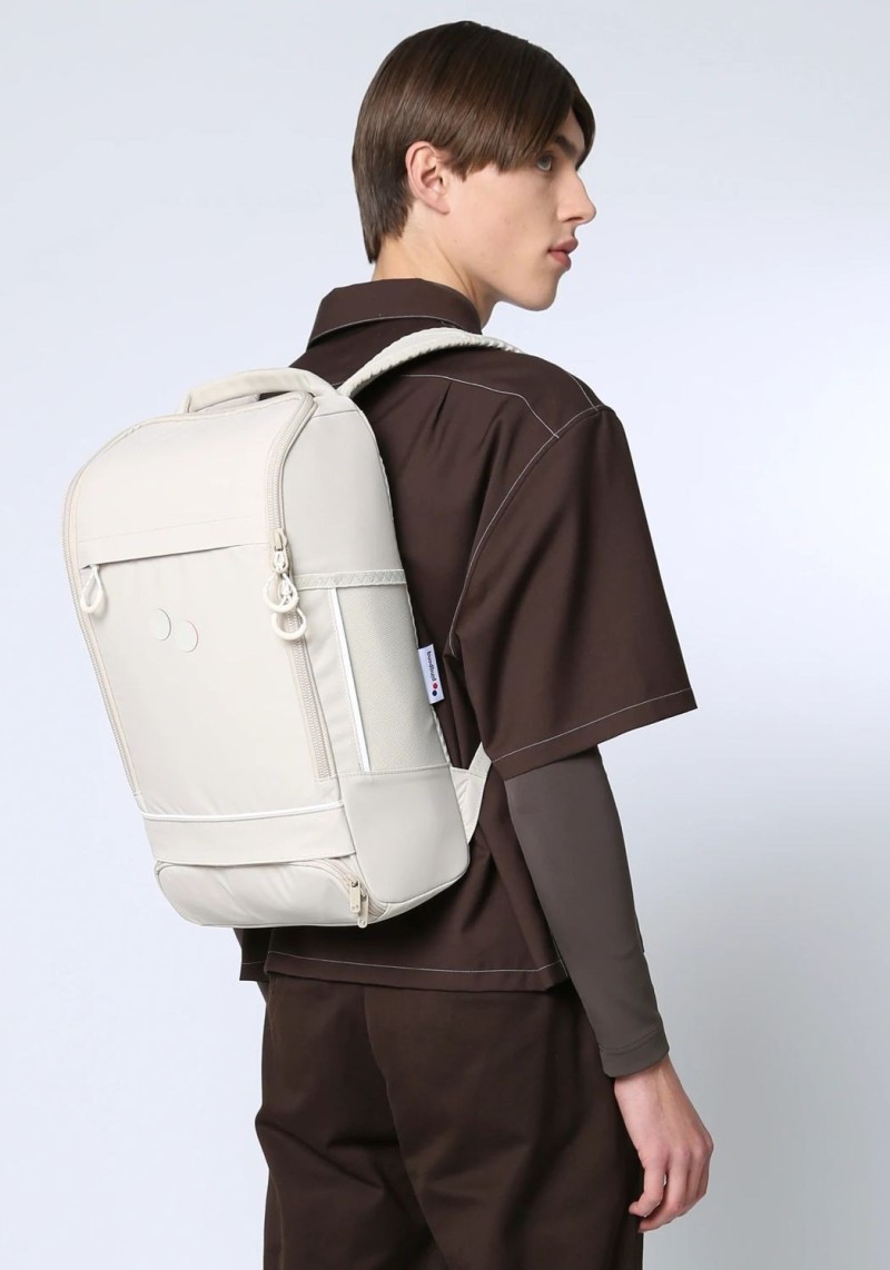 Rucksack pinqponq Cubik Medium Backpack Cliff Beige