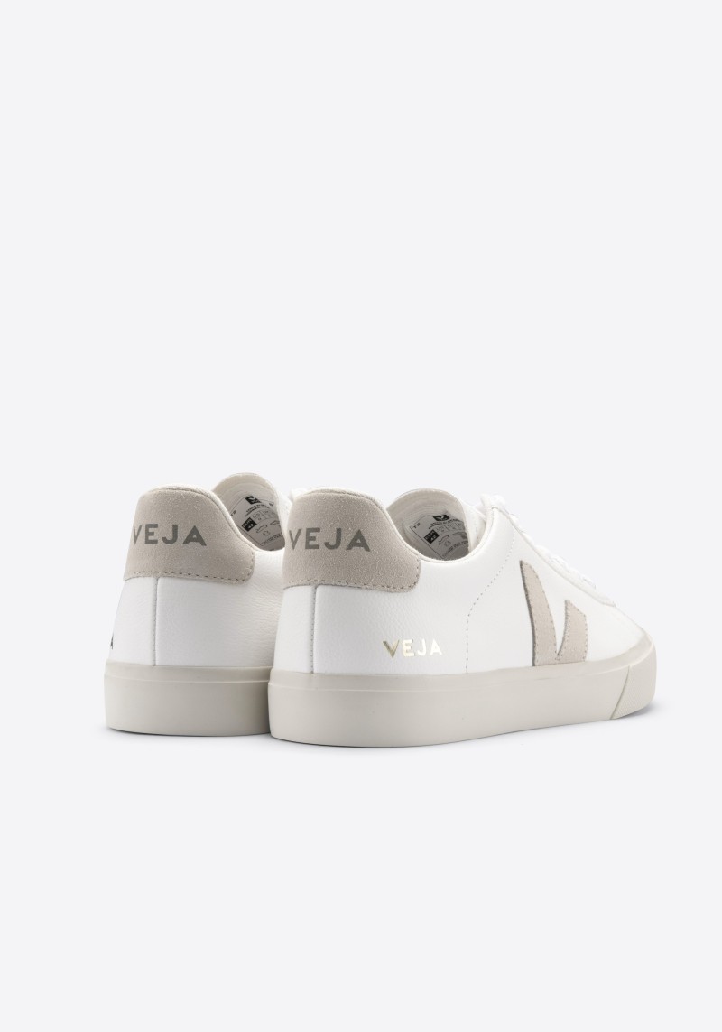 Veja Campo Leather Extra White Natural Suede