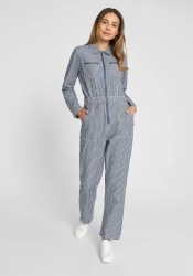 Overall Dedicated Hultsfred Work Stripe Blue
