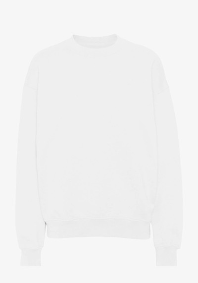 Oversized Sweatshirt Colorful Standard Optical White