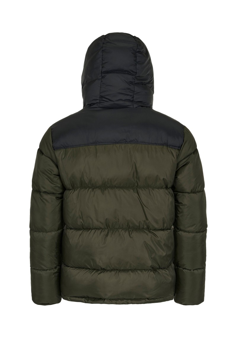 Daunenjacke Knowledge Cotton Apparel Thermore Puffer Forrest Night