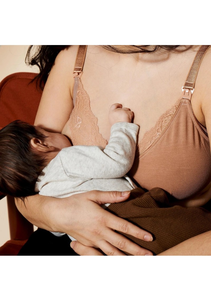 Maternity Bra Underprotection Mia Warm Beige