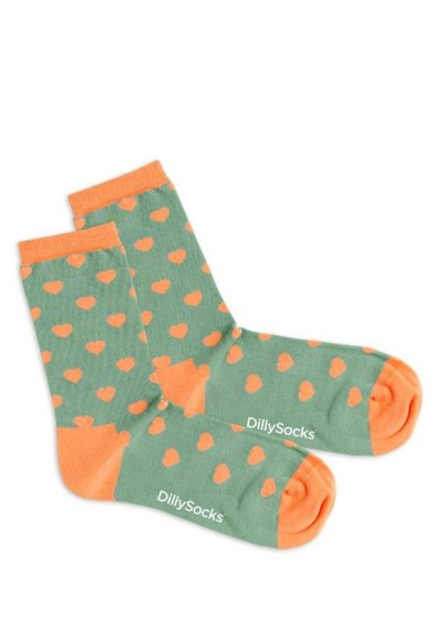 Socken DillySocks Peach Love