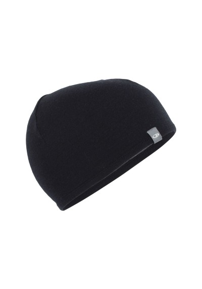 Sportmütze icebreaker Pocket Hat Unisex Black/Gritstone Heather