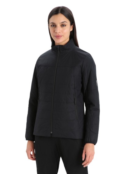 Damen-Jacke icebreaker MerinoLoft™ Jacket Black