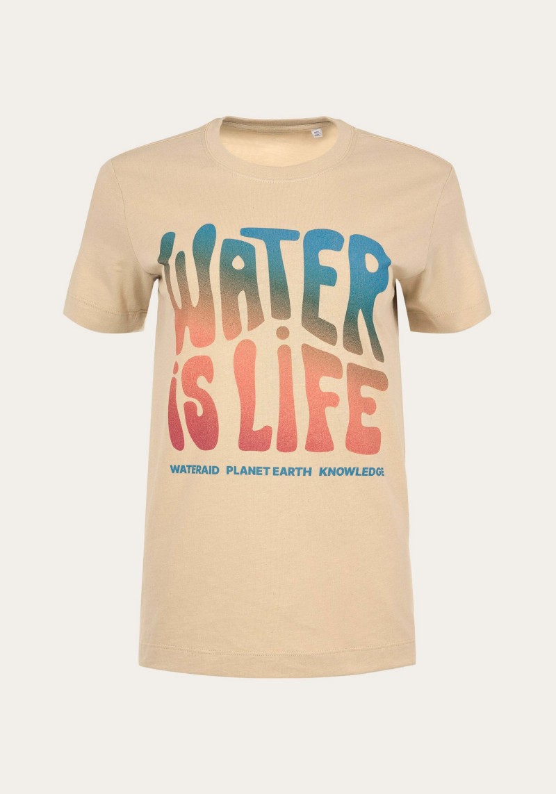 T-Shirt Knowledge Cotton Apparel Wateraid Safari