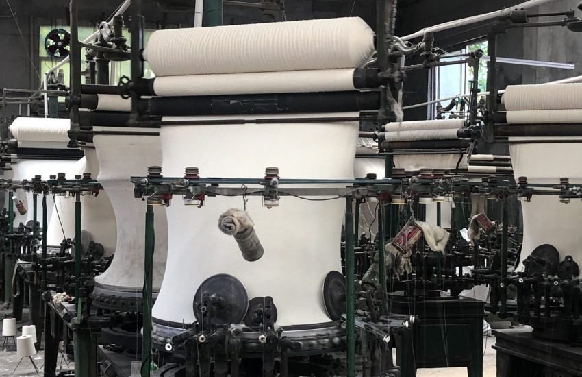 Hanftextilproduktion bei Hemp Fabric UK