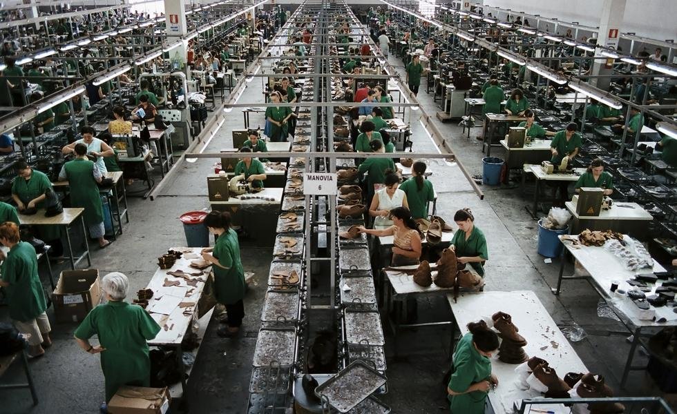 Schuhfabrik in Albanien